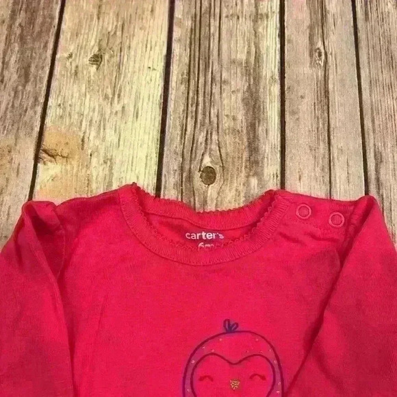 Twin Girl Bundle! 💕 6 month long sleeve carters onesies. - Picture 5 of 5